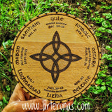 Calendarios Celtas/Wicca Símbolo a elegir personalizado