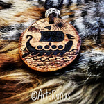 Colgante amuleto Vikingo barco Drakkar